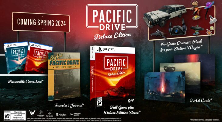 Анонсировано физическое издание Pacific Drive для PlayStation 5
