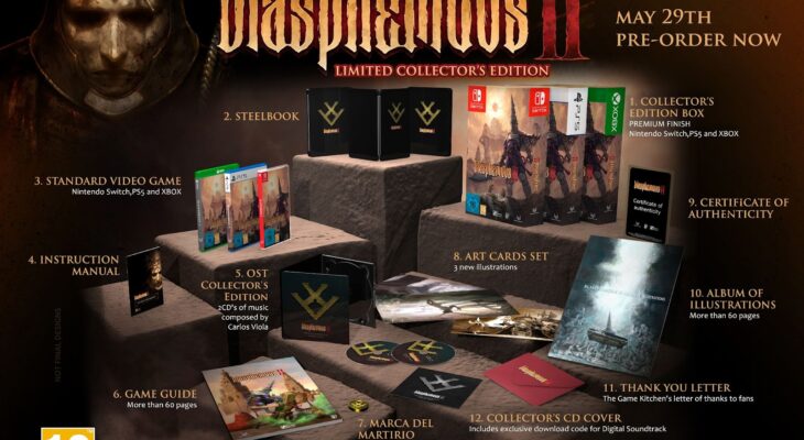 Выход коллекционного издания Blasphemous 2 подтверждён на конец мая